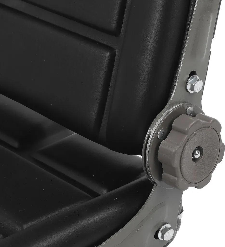 Siège confortable avec glissière pour tondeuse et engin de levage