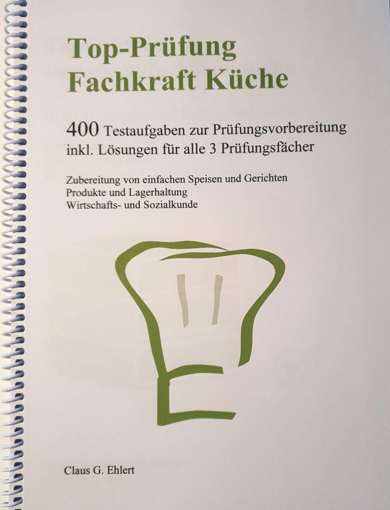 Top Prüfung Fachkraft Küche Produktbild 