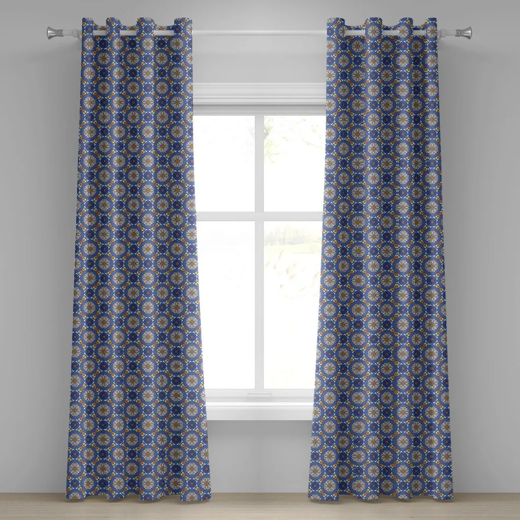 Tenda ABAKUHAUS Azulejo Portoghese: Arredo Orientale a 2 Pannelli