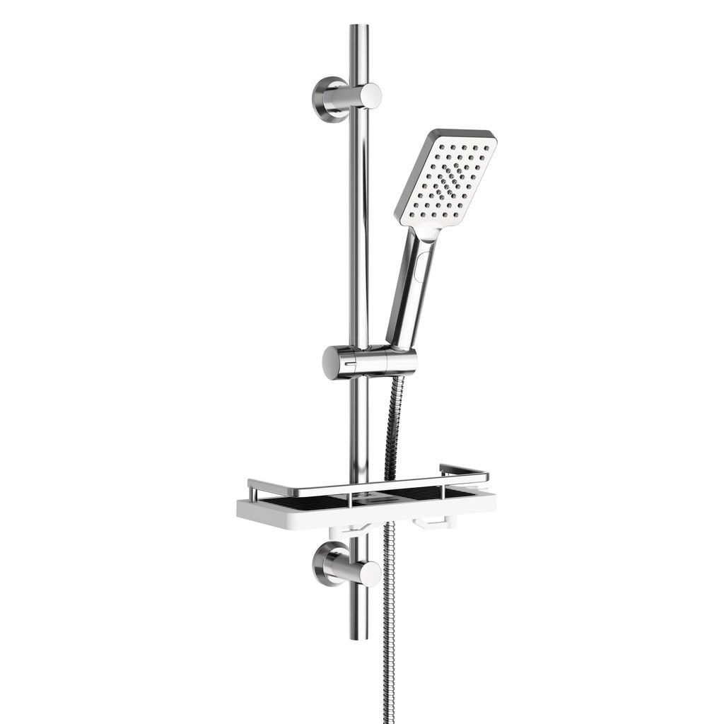 JOHO set doccia in acciaio inox con piatto doccia, set asta Immagine del prodotto 