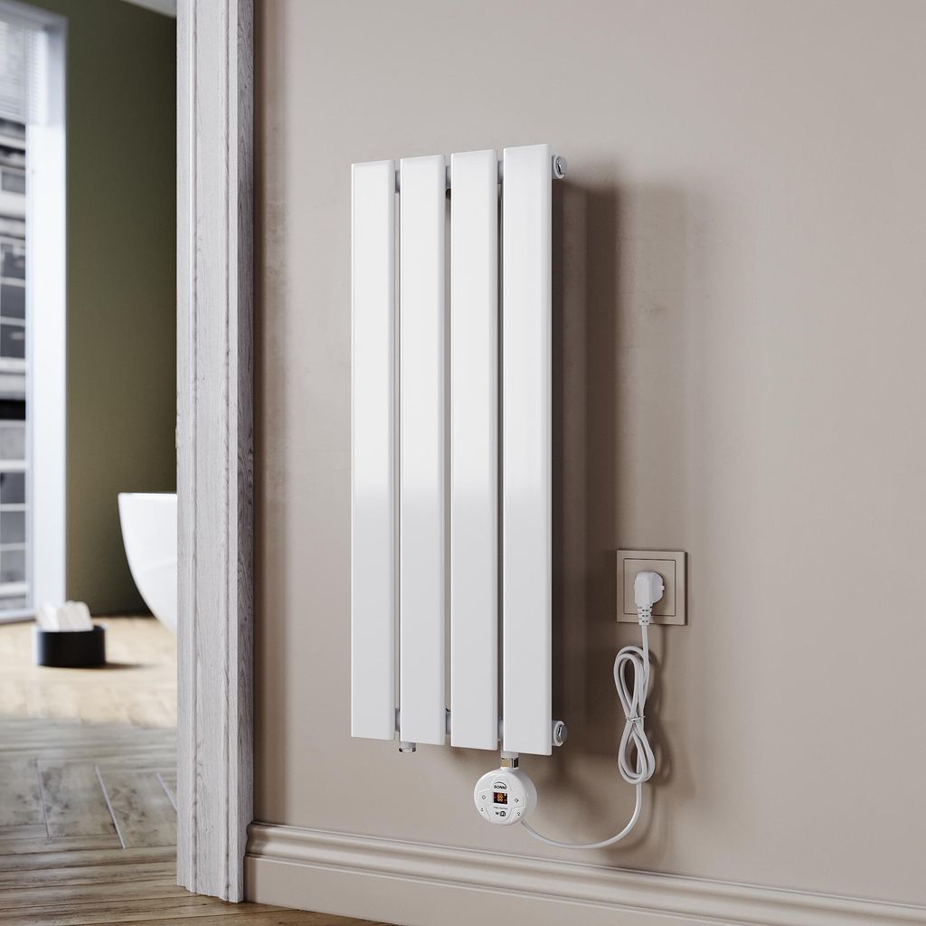 SONNI, radiador eléctrico de pie, de una sola pared, Imagen del producto 