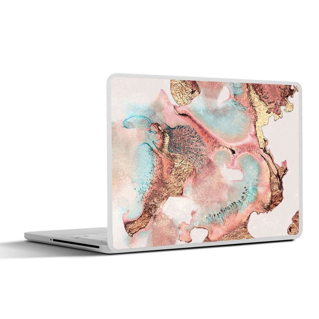 MuchoWow® Laptop Aufkleber Sticker Cover Tinte - Pastell - Produktbild 