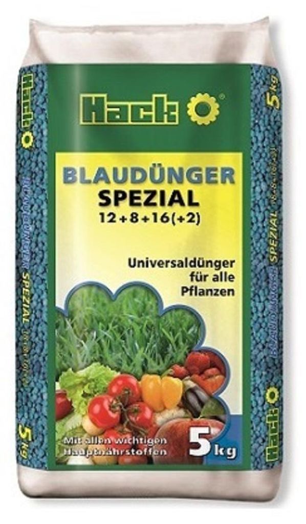 Hack Blaudünger Spezial NPK 12+8+16 (+2) 5 kg Produktbild 