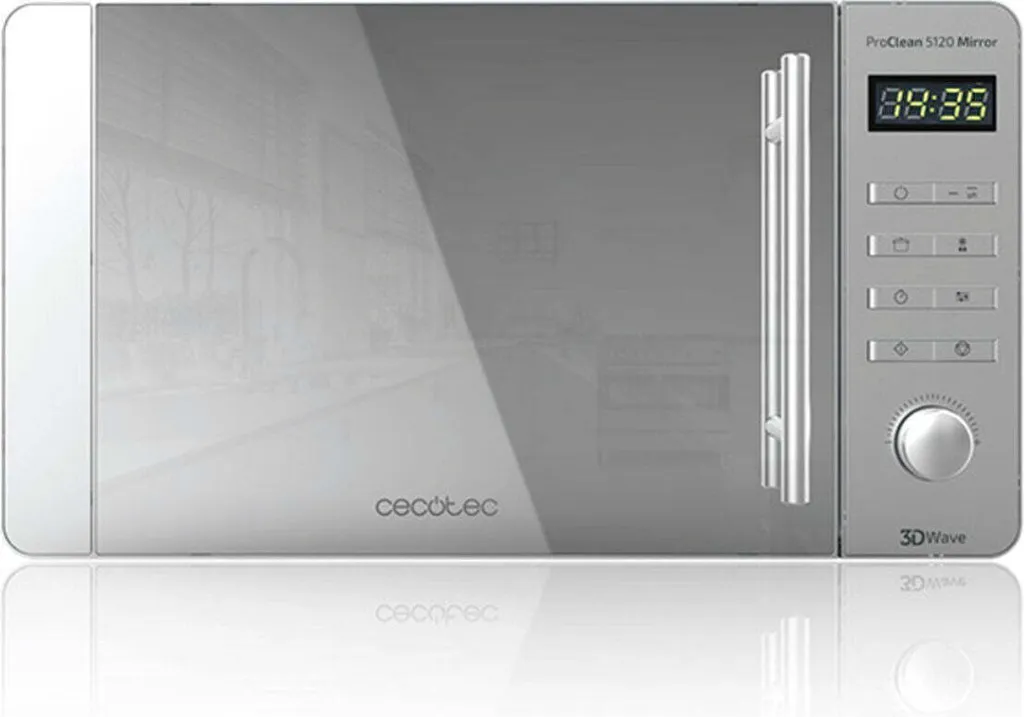 Petit Micro-ondes 700W avec Grill et Écran Digital Cecotec Modèle 01533 - 8