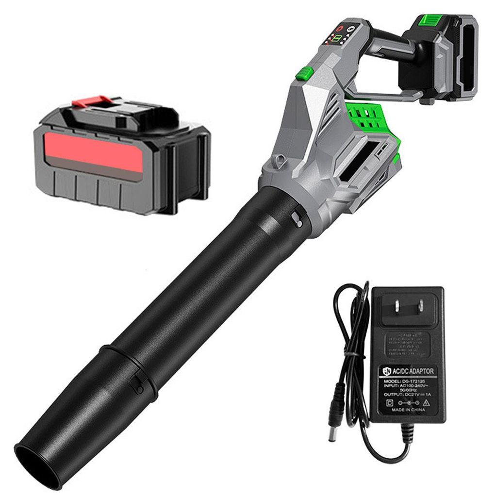 Akku Laubbläser 20V, kabellos, 270 km/h, bürstenlos, leicht & ergonomisch, 3 Stufen, mit Akku & Ladegerät, für Garten & Hof