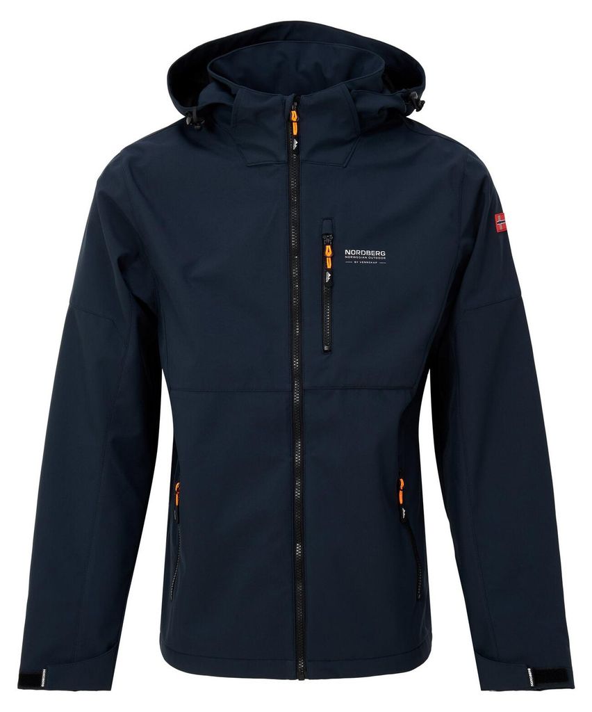 Nordberg Dustin - Softshell Outdoor Sommerjacke Herren - Navy - Größe 3XL