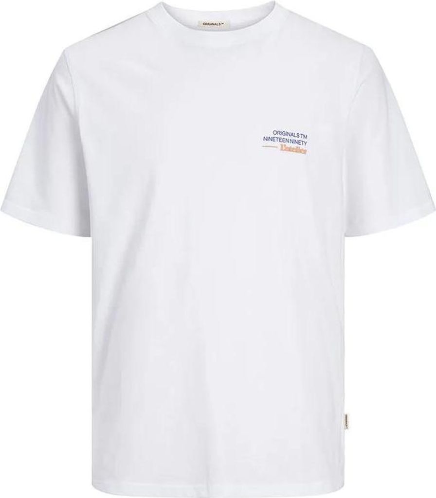 Jack & Jones Noto Artsy Kurzarm-t-shirt Weiß XL Herren Weiß XL