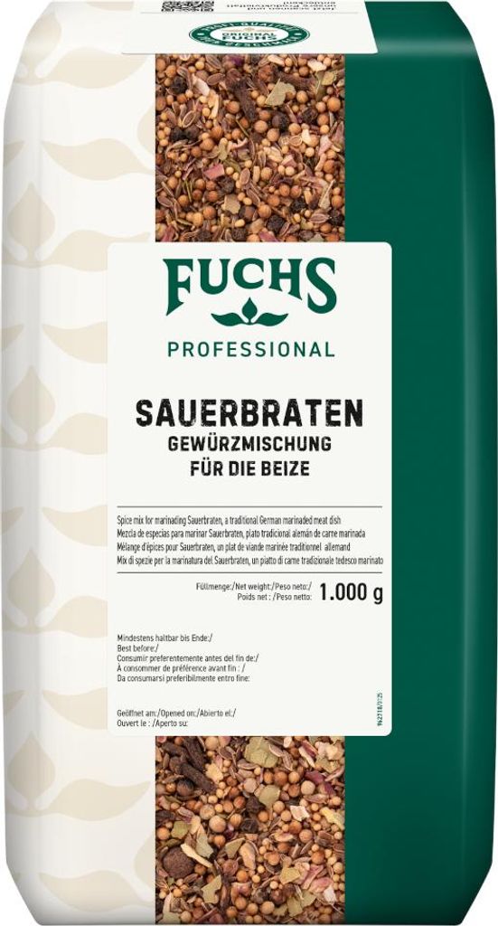 Fuchs Sauerbraten kořenící směs s tradičními příchutěmi Obrázek produktu 