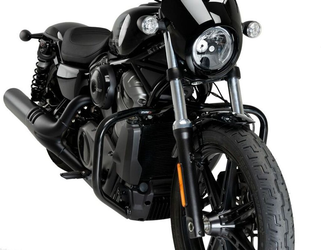 PUIG 21384N Sturzbügel passend fuer HARLEY DAVIDSON SPORTSTER S RH1250S Schwarz