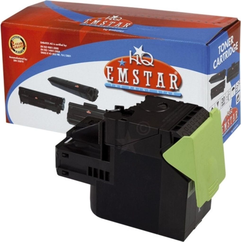Alternativ Emstar Toner-Kit schwarz (09LECX410TOS/L718 9LECX410TOS 9LECX410TOS/L.