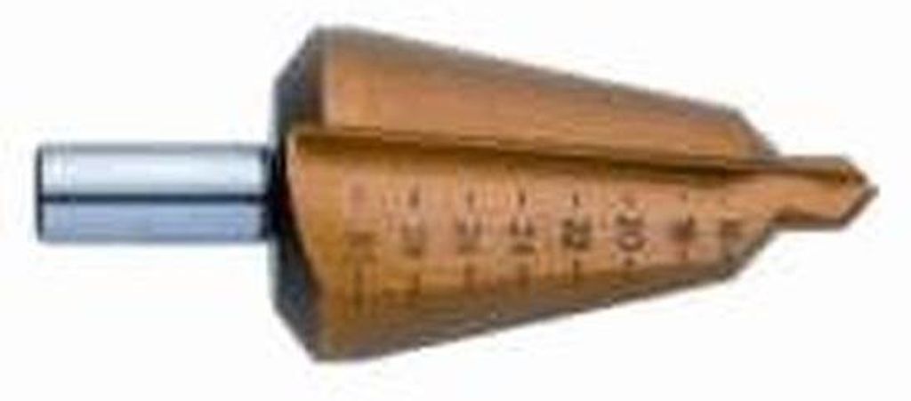 Exact Blechschälbohrer Größe 2 4-20 mm HSS TIN Rundschaft