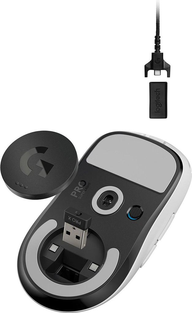 Logitech PRO X SUPERLIGHT WIRELESS GAMING MOUSE WHITE EER - Produktbild 22