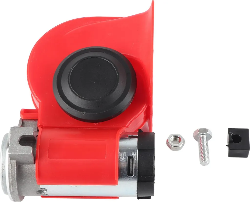 Klaxon Trompette Électrique 136 dB Universel pour Moto, SUV et Auto
