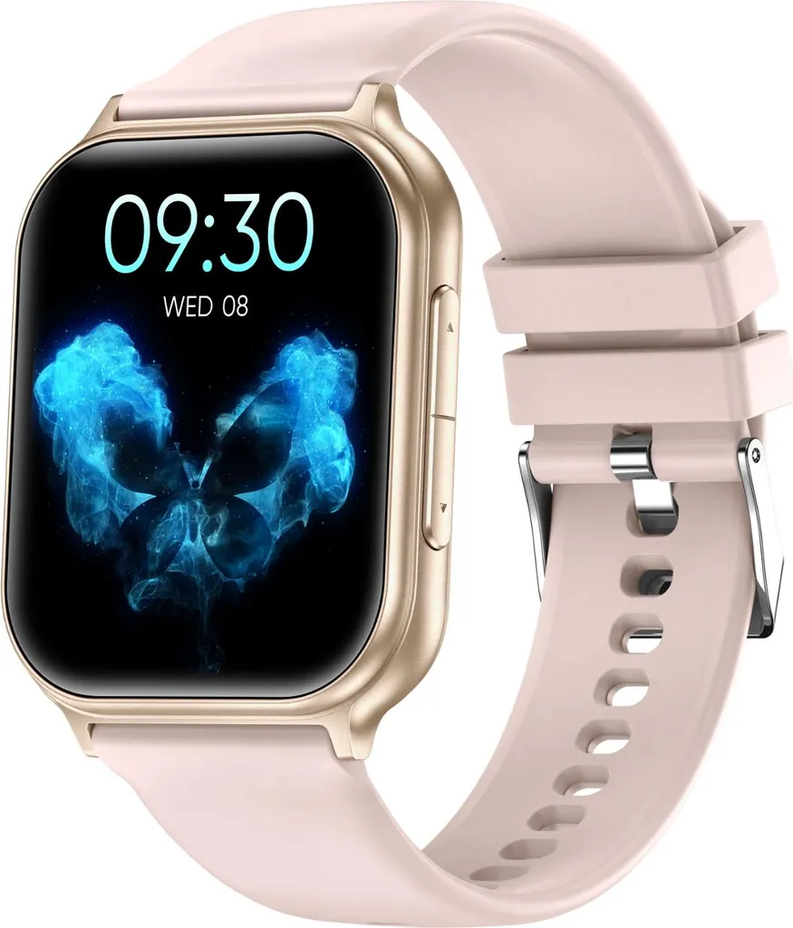 INF Montre Connectée Multifonctionnelle Rose avec Appels Bluetooth - 2