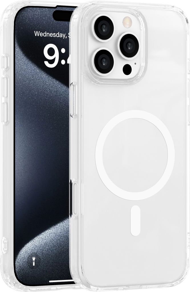 Hülle Apple iPhone 16 Pro Max Schutzhülle - Cazy - Transparant