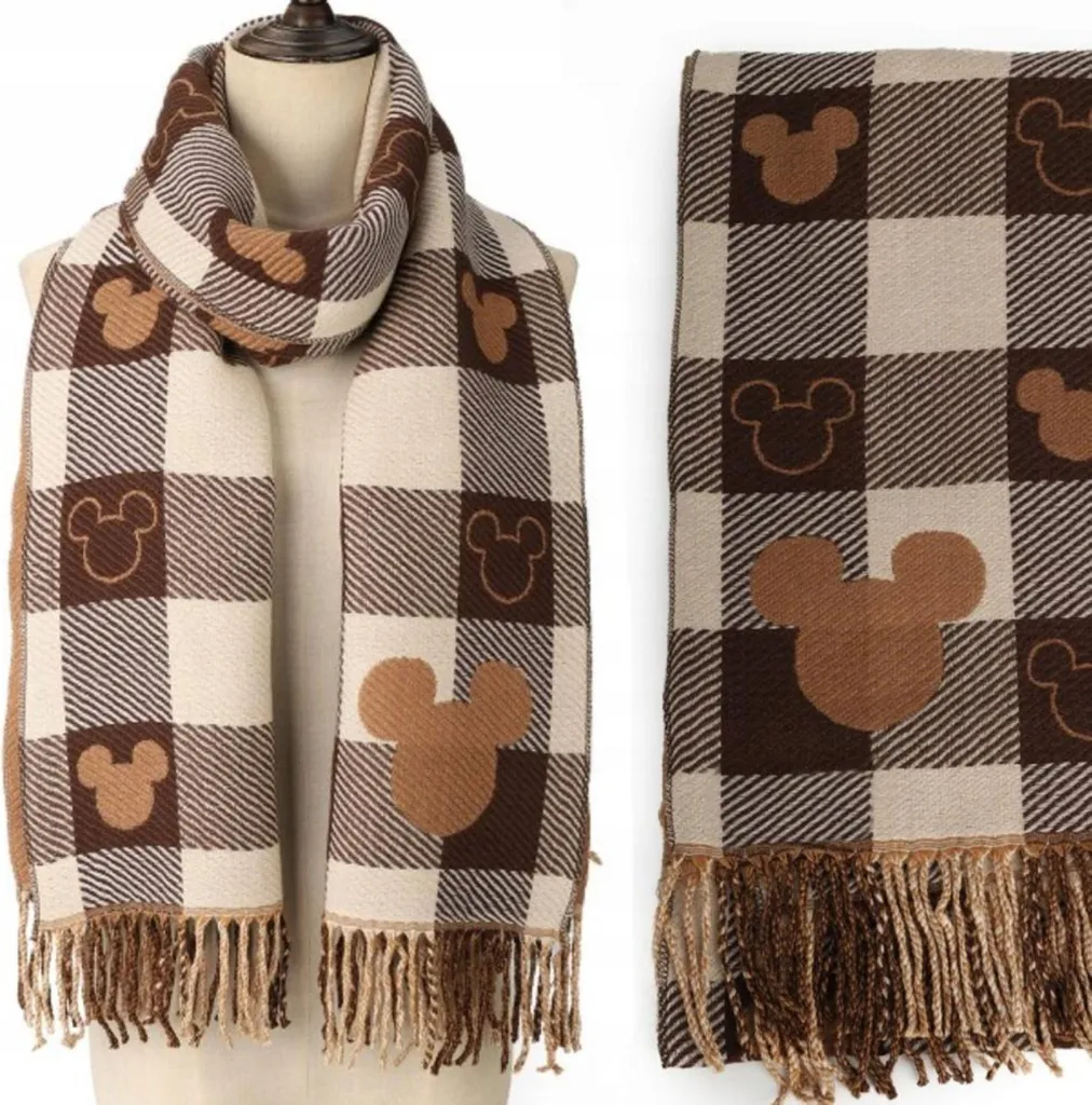 Maxi Sciarpa Marrone Double Face Donna | Must-Have Inverno 2026