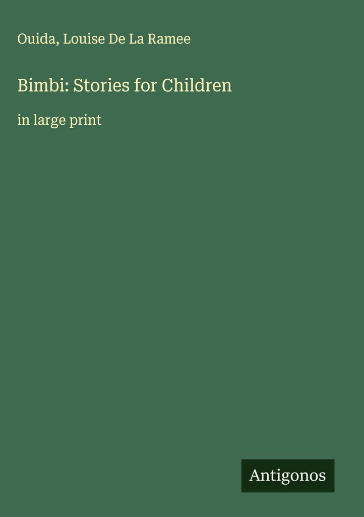 Bimbi: Geschichten für Kinder