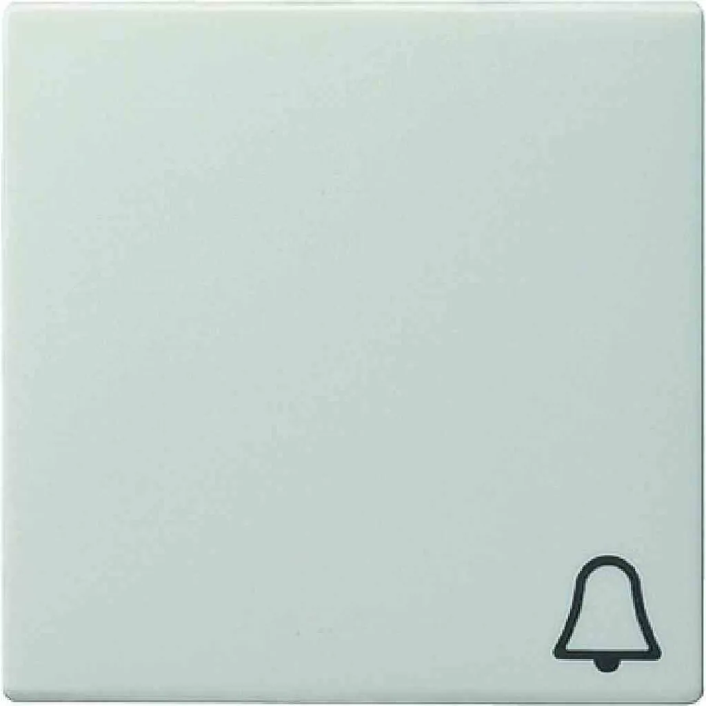 Bascule Gira avec symbole lumineux blanc pur System 55 - Unité de 1 pièce