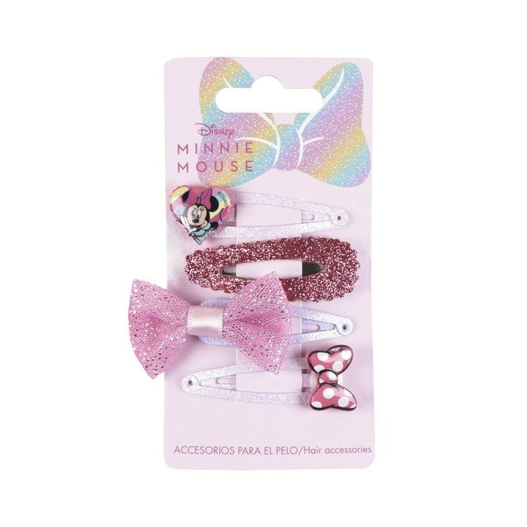 Disney Minnie Haarklammer-Set 4 Stk