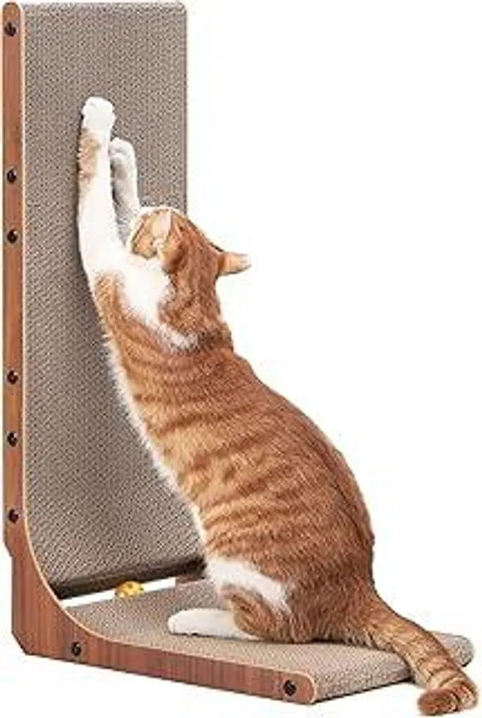 FUKUMARU Tiragraffi Gatto L Noce 68cm - Top Recensito in Cartone