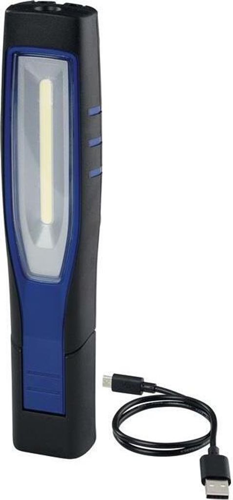LED-Akkuhandleuchte 3,6 V 3350 mAh 1 m Li-ion 5 V 500/1000 lm Ladezeit 4 h