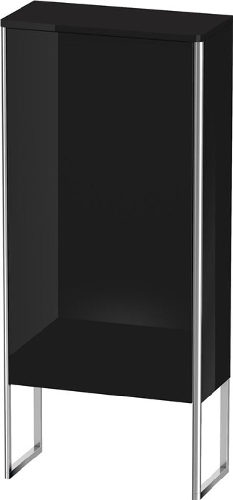 Duravit XSquare Halbhochschrank, eine Tür Anschlag rechts, 2 Glasfachböden, 500x1136x236mm, XS1304R4040