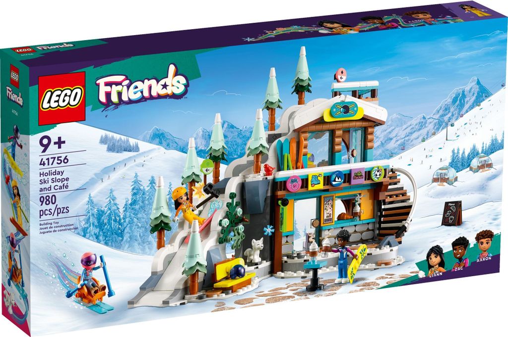 LEGO® Friends 41756 Ośrodek narciarski z kawiarnią Zdjęcie produktu 