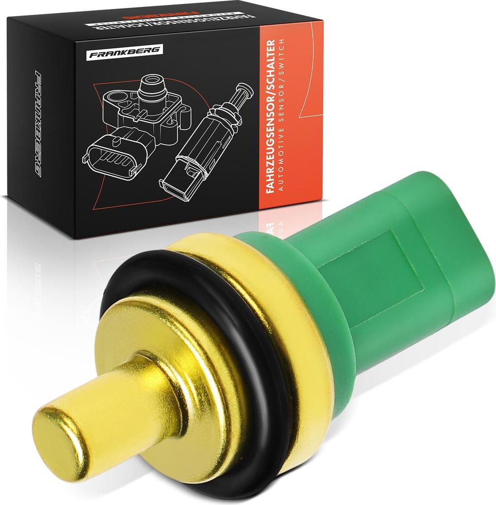 Frankberg 1x Temperatursensor für Ford Focus II Mazda 2 MINI Mini Peugeot 206 CC