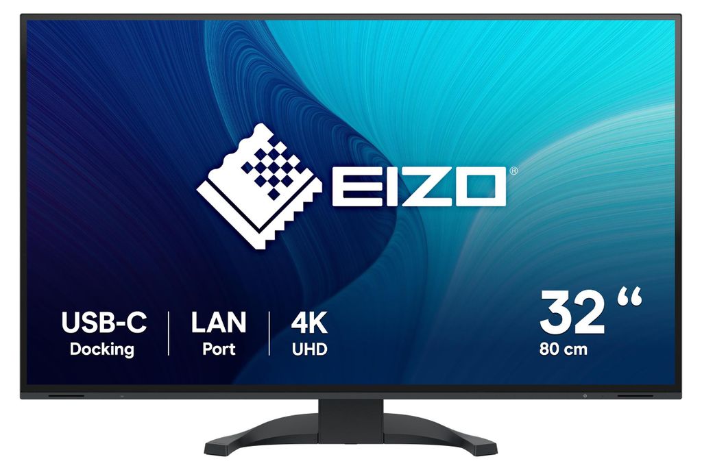 EIZO FlexScan EV3240X-BK, 80 cm (31.5"), 3840 x 2160 Pixel, Produktbild 