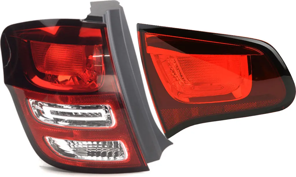 Johns, luci posteriori combinate per Citroen C3 set completo interno + esterno 11/09-02/13 sinistra