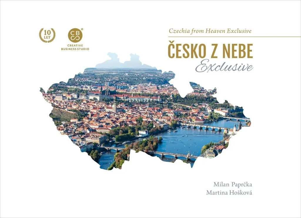 Livre cadeau voyage Česko z nebe Exclusive : Explorer la Tchéquie du ciel