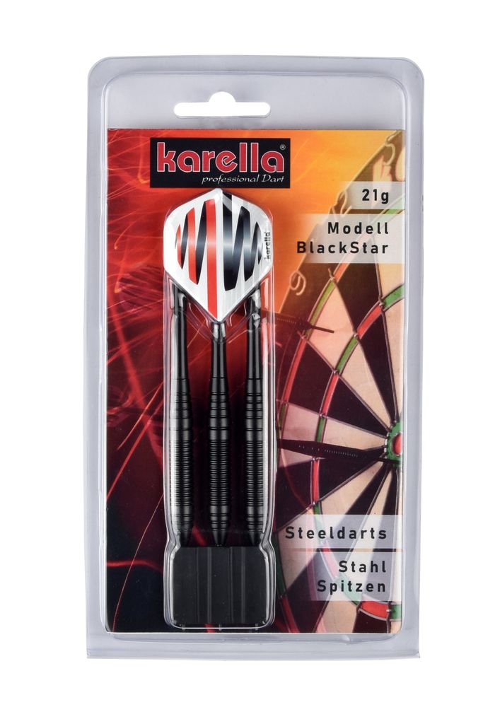 Set di freccette Karella Blackstar Steel 21g Immagine del prodotto 