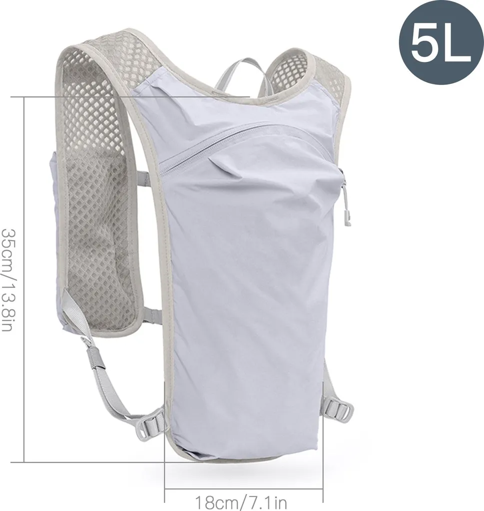 Sac d'hydratation trail 5L CHICIRIS - Idéal course et sorties outdoor