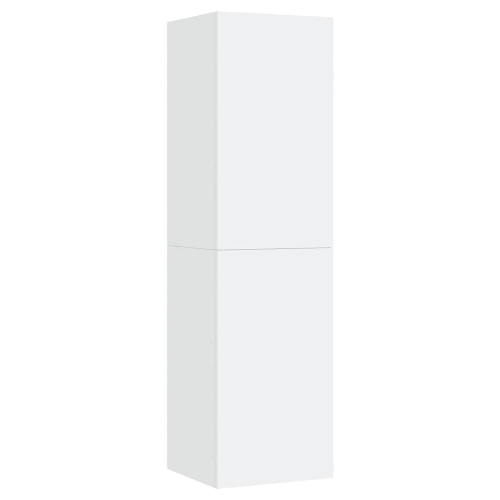 "2026 MODERNE"TV-Schrank - TV-Regal - Fernsehkommode - Weiß 30,5x30x110 cm Holzwerkstoff - TV-Lowboard CC9958270