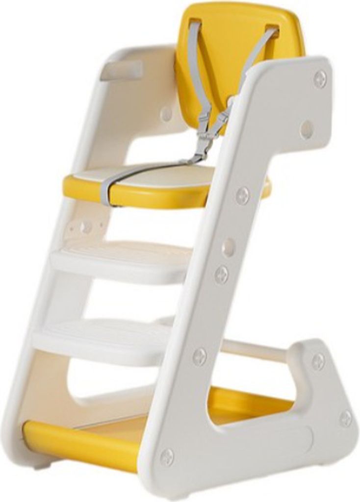 Mitwachsender Kinderhochstuhl aus Kunststoff