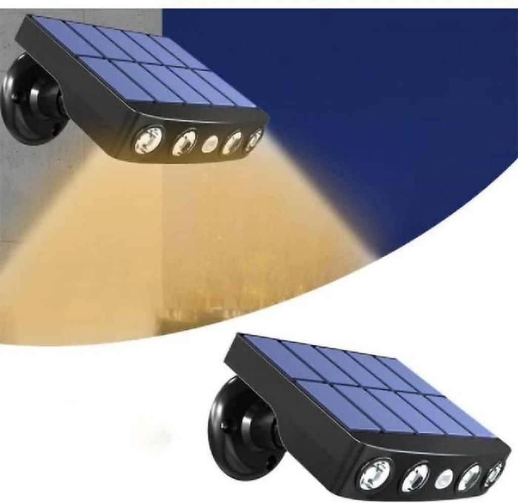 SOLAR BEACON – SOLAR BOLM Solar-Außenleuchte (1 Stück) mit Bewegungsmelder