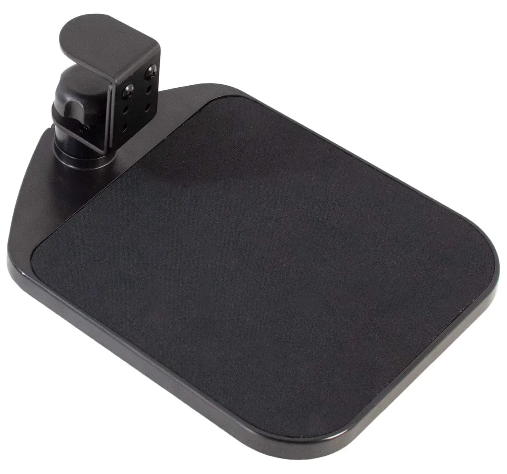 Support de souris rotatif sous bureau pour gagner de la place de travail