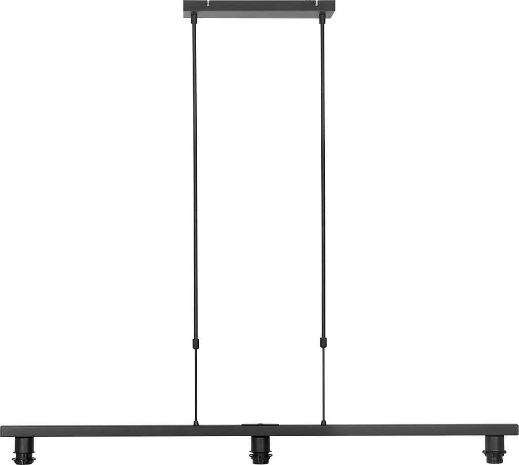 Luminaire Suspension Noir Métal Stang - Éclairage Design E27 Longue Durée