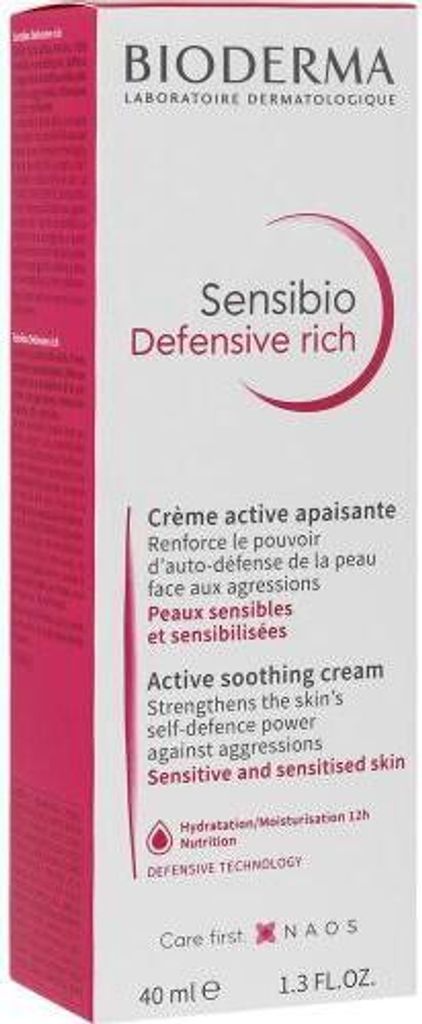 Bioderma Sensibio Defensive Rich 40ml Produktbild 4