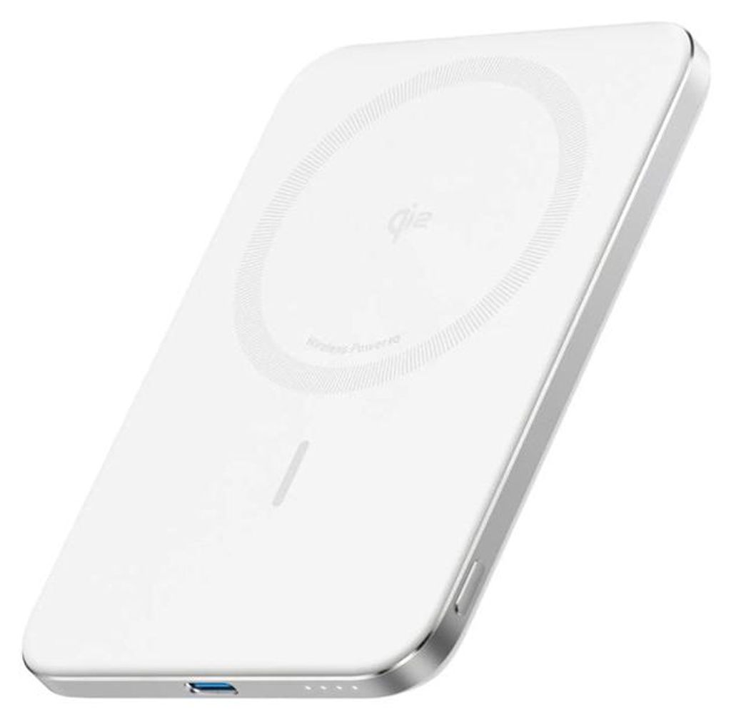 ANKER Nano Powerbank 5.000mAh 15W Slim magnetisch ultra-slim 0,86cm Qi2 weiss