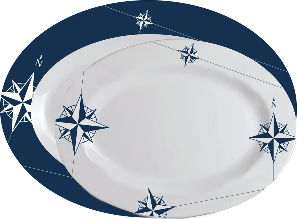 Plats de service ovale Northwind : la solution vaisselle incassable