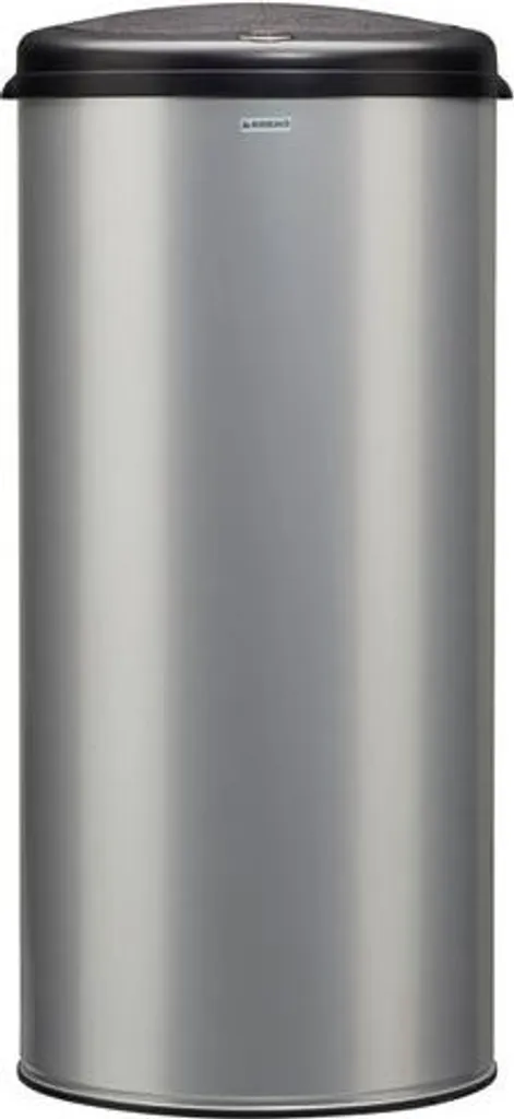 Poubelle 45L Rossignol Gris Métal Handtouch pour Cuisine Moderne