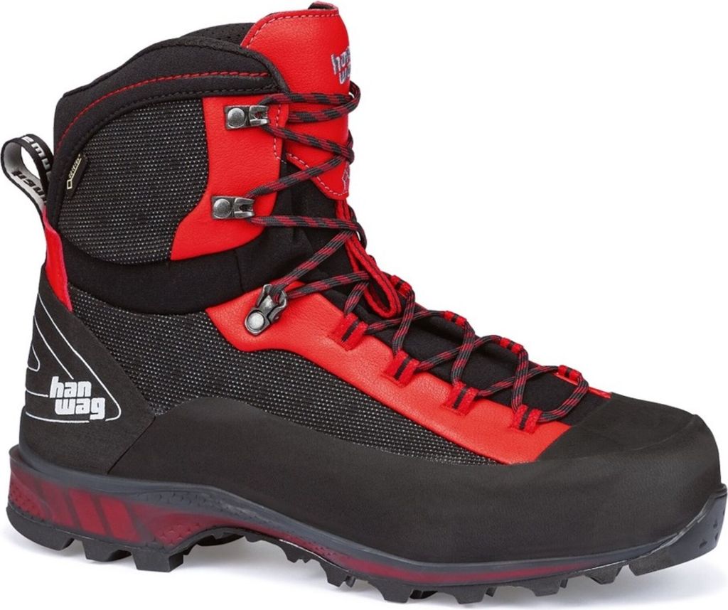 Hanwag Herren Trekkingstiefel Ferrata II GTX wasserdichter Wanderstiefel Schwarz XX EU