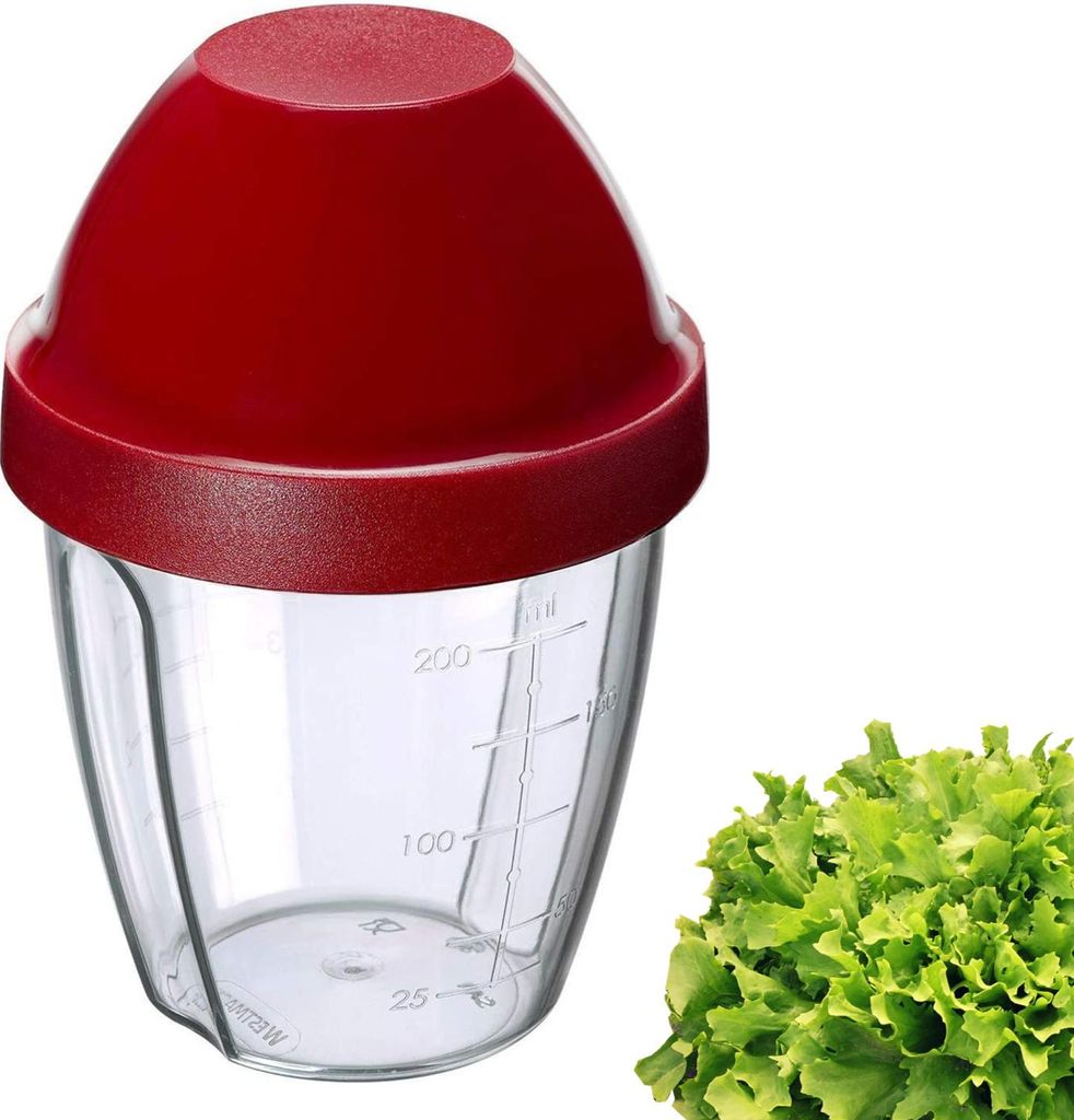 Westmark Schüttelbecher Mix-Ei, 0,25 l, rot, 30892270 Produktbild 