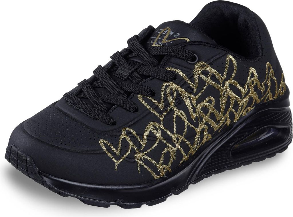 Skechers Damen Sneaker x JGoldcrown UNO schwarz Größe 39 Produktbild 