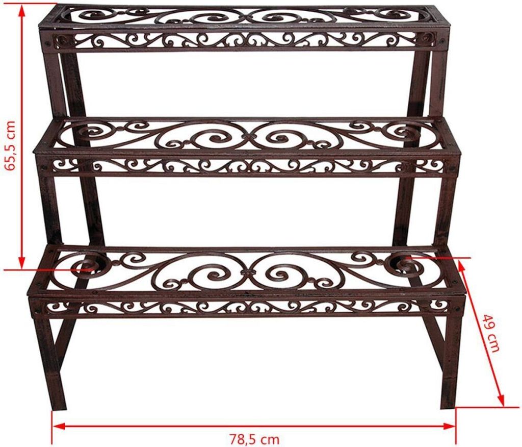 Esschert Design Vassoio rettangolare per fiori BPH33 Immagine del prodotto 