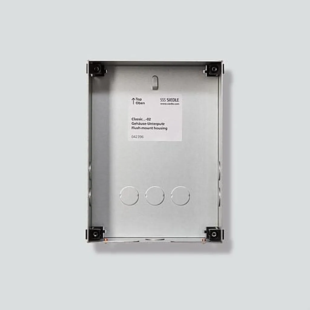 Boîtier encastré SIEDLE GU CL 01-0 pour installation de portier vidéo
