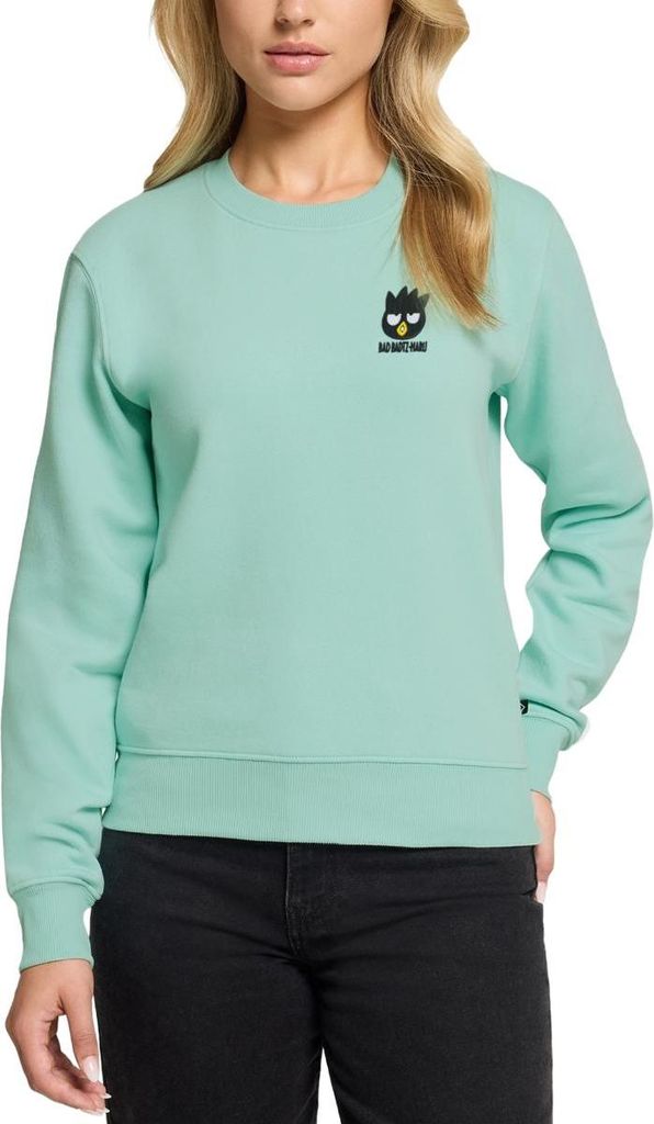 Spreadshirt Bad Badtz-Maru Stick Portrait Damen Premium Pullover, XXL, Mint