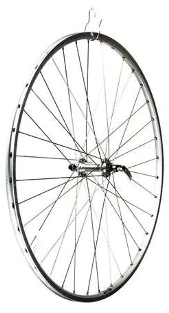 Roue avant vélo 28 pouces idéale pour entraînement course et route inox