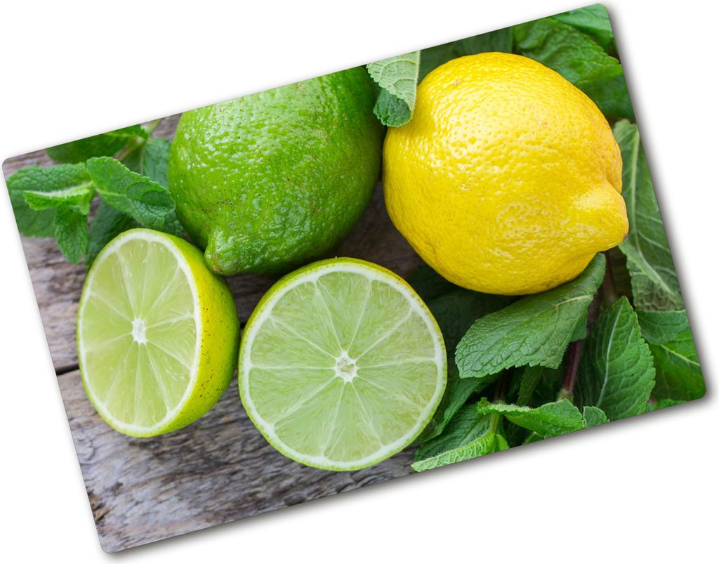 Tulup Glas Herdabdeckplatte - 80x52 cm - Glaskeramikkochfeld-Abdeckung Spritzschutz Glasabdeckplatte - Einteilig - Essen & Getränke - Limette und ...